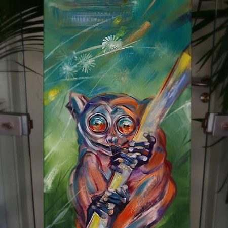 “Sugar“ Oil on canvas 40x120cm 2015, artist Peppo