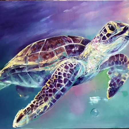 Free one, Oil on canvas, 70x100cm, 2025
