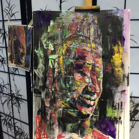 Khmer Bayon, artist Peppo