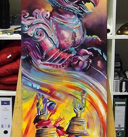 Bell, artist Peppo