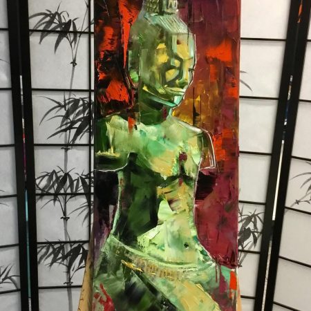Khmer Buddha, artist Peppo