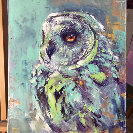 The beautiful, Oil on canvas, 50х70 cm, 2025