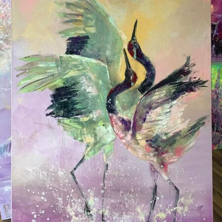 Oil on canvas, “In Love With You“, 100х150cm, 2025, Peppo Art